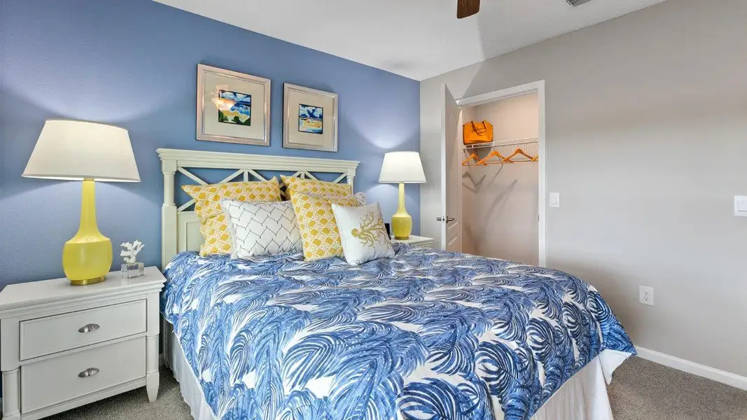 Furnished interior in a model home at American Village in Palm Coast (Image 26). Furnished interior in a model home at American Village in Palm Coast (Image 26).