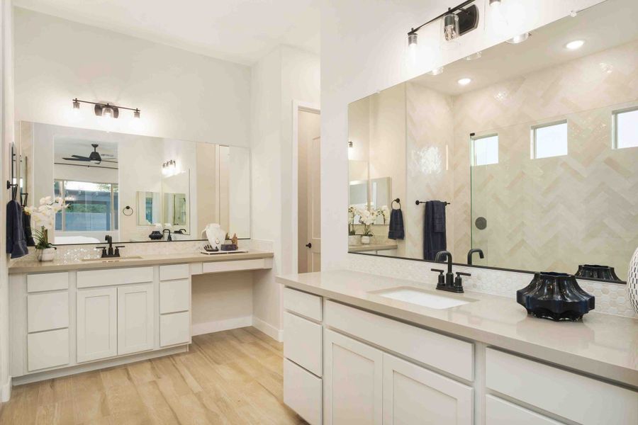 Furnished interior in a model home at Stonefield in Surprise (Image 31).