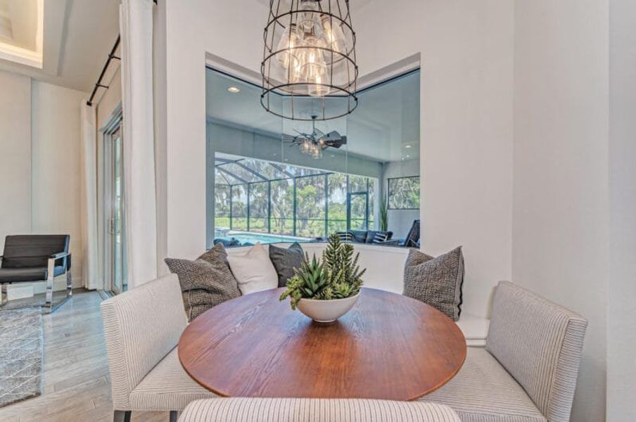 Furnished interior in a model home at Artisan at Watercolor Place in Bradenton (Image 41). Furnished interior in a model home at Artisan at Watercolor Place in Bradenton (Image 41).