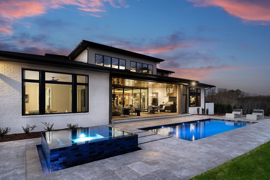 Exterior details of a home in Grand Highland Estates, Wake Forest (Image 7). Exterior details of a home in Grand Highland Estates, Wake Forest (Image 7).