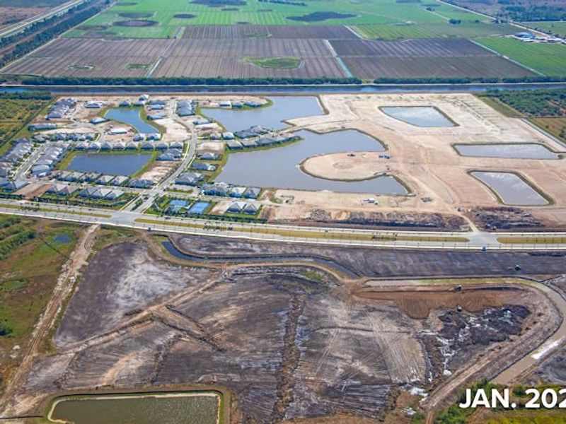 Site preparation and early development at BELTERRA Tradition in Port St. Lucie, FL (Image 112).