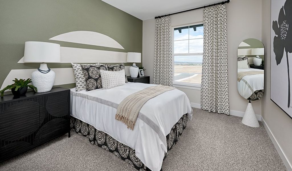 Furnished interior in a model home at Skyline at Parkvale in Littleton (Image 26). Furnished interior in a model home at Skyline at Parkvale in Littleton (Image 26).