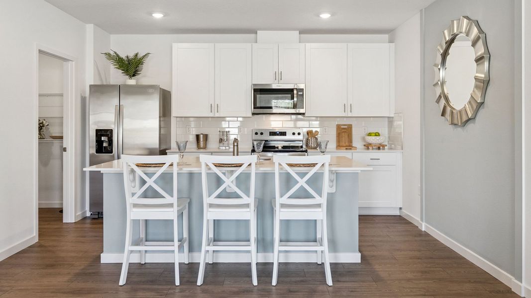 Furnished interior in a model home at Halifax Plantation Villas in Ormond Beach (Image 8). Furnished interior in a model home at Halifax Plantation Villas in Ormond Beach (Image 8).