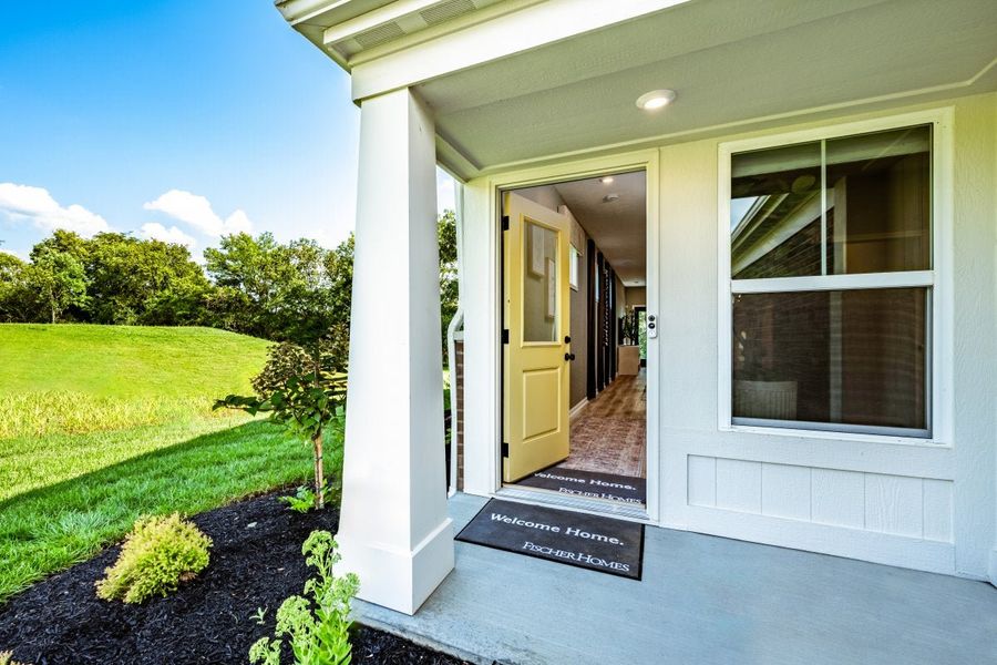 Exterior details of a home in Villas at Gold Creek, Dawsonville (Image 5).