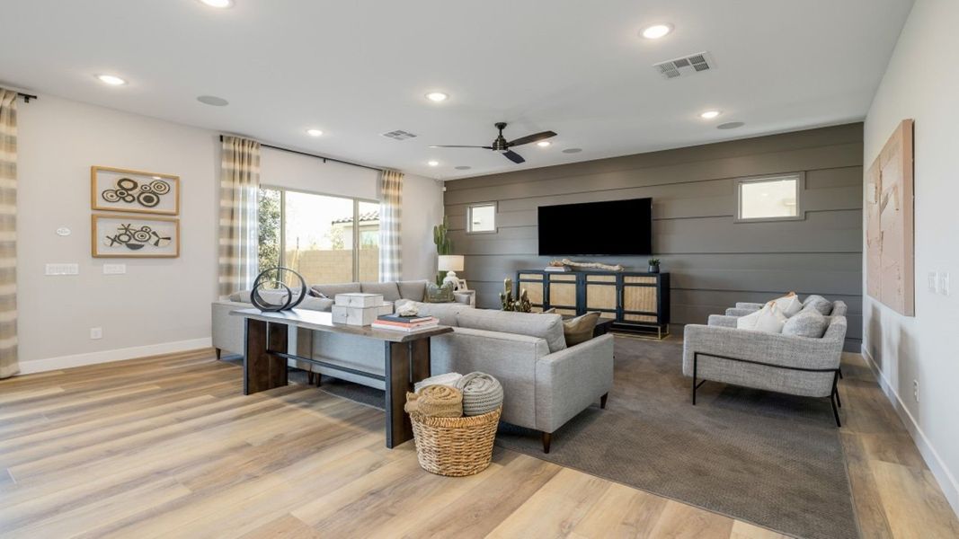 Furnished interior in a model home at Eminence at Alamar in Avondale (Image 6).