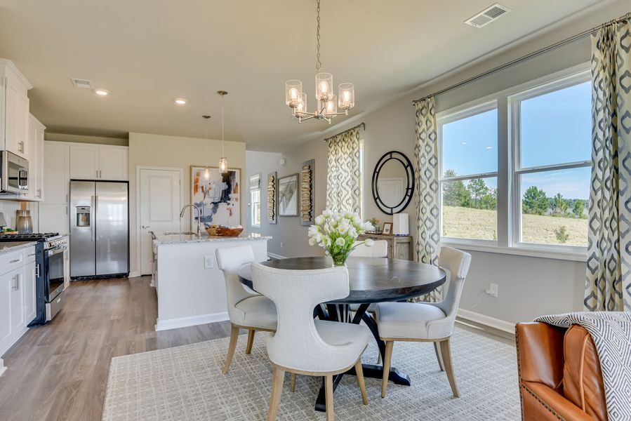 Open Concept Living Areas with Designer Inspired Finishes Open Concept Living Areas with Designer Inspired Finishes