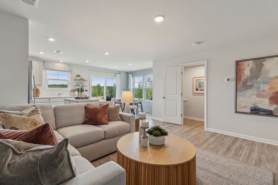 Open, airy main level designed for effortless living and entertaining