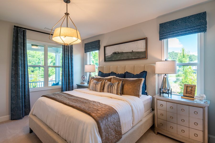 Furnished interior in a model home at 78 North in Sanford (Image 6). Furnished interior in a model home at 78 North in Sanford (Image 6).