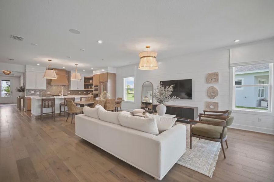 Furnished interior in a model home at Waterset in Apollo Beach (Image 53). Furnished interior in a model home at Waterset in Apollo Beach (Image 53).