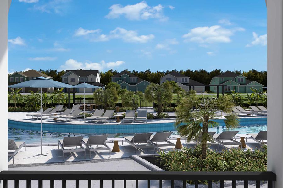 Image 4 of the Palmeras at Crossprairie – The Palms Collection community in St. Cloud, FL.