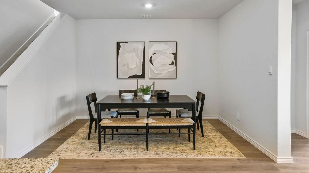 Furnished interior in a model home at The Preserve at Forum in Grand Prairie (Image 15). Furnished interior in a model home at The Preserve at Forum in Grand Prairie (Image 15).