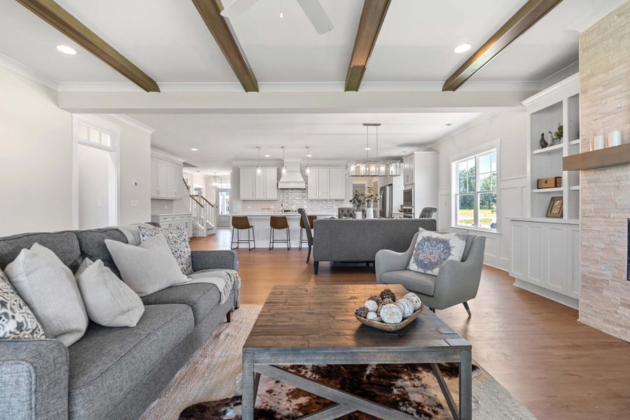 Furnished interior in a model home at Songbird in Hampstead (Image 4). Furnished interior in a model home at Songbird in Hampstead (Image 4).