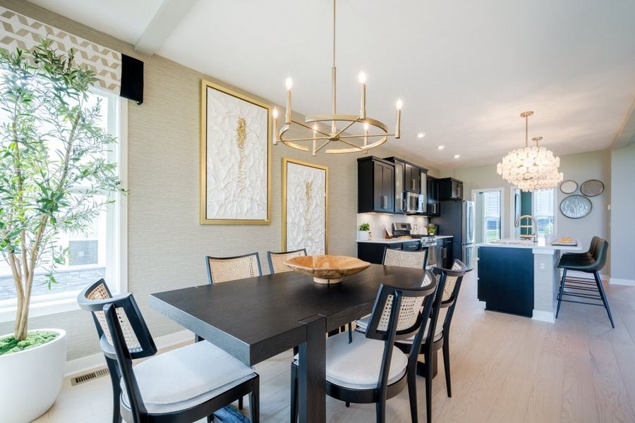 Furnished interior in a model home at Vista Hills in Louisville (Image 19). Furnished interior in a model home at Vista Hills in Louisville (Image 19).