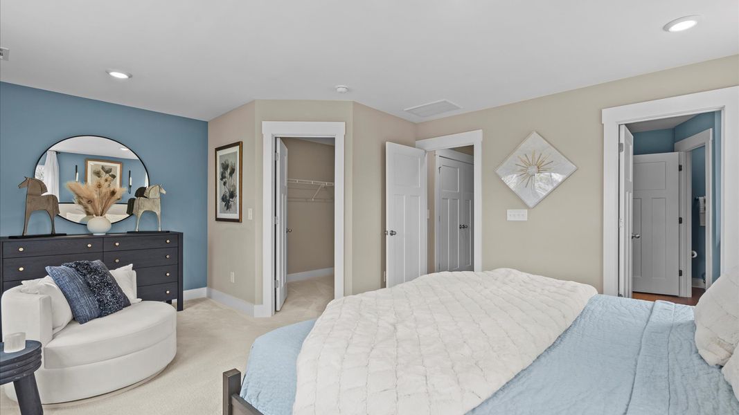 Furnished interior in a model home at Anna's Pointe in Simpsonville (Image 22). Furnished interior in a model home at Anna's Pointe in Simpsonville (Image 22).