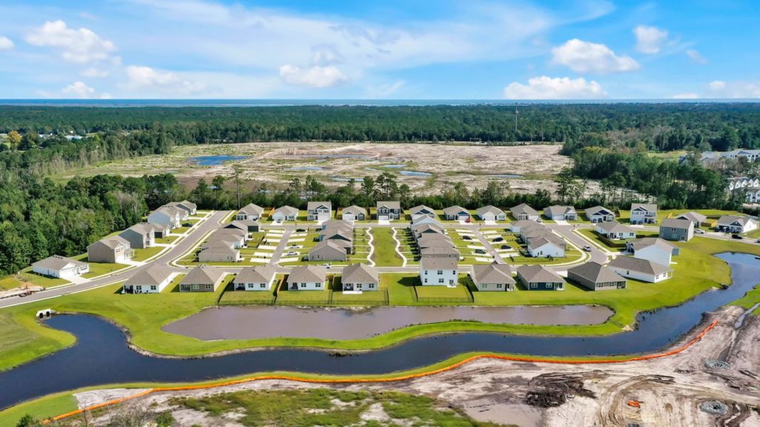 Image 2 of the The Cottages at Blake Farm community in Wilmington, NC.