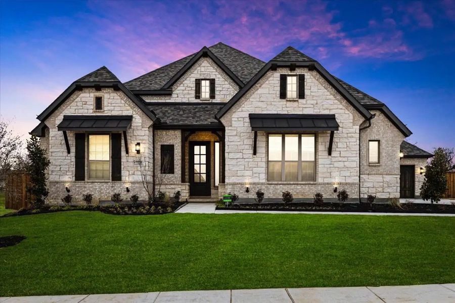 Street view of homes within the The Vines master-planned community in Haslet, TX (Image 10). Street view of homes within the The Vines master-planned community in Haslet, TX (Image 10).