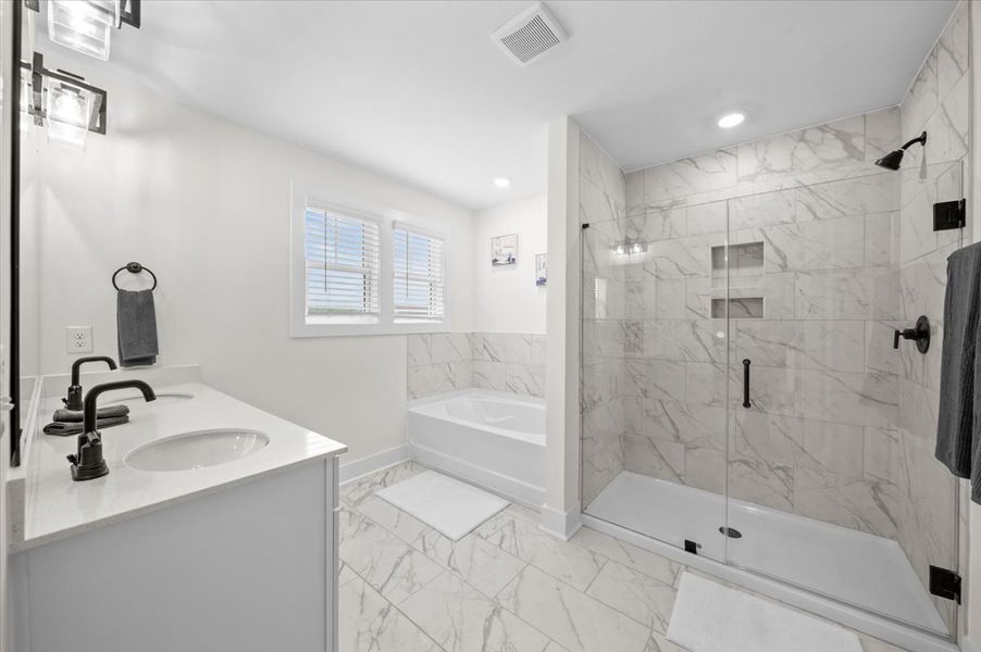 Crestfall II Primary Bath Crestfall II Primary Bath