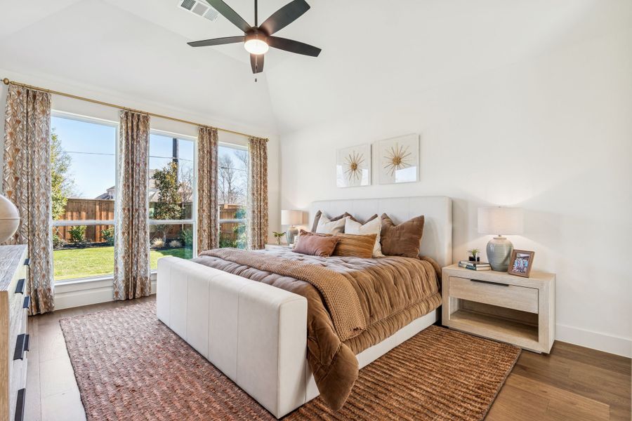 Furnished interior in a model home at Lakewood Village in Lakewood Village (Image 20).