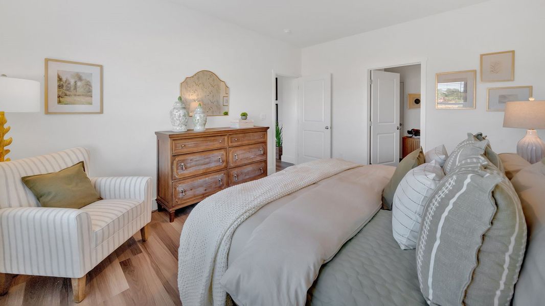 Furnished interior in a model home at Millstone Village in Morristown (Image 21).