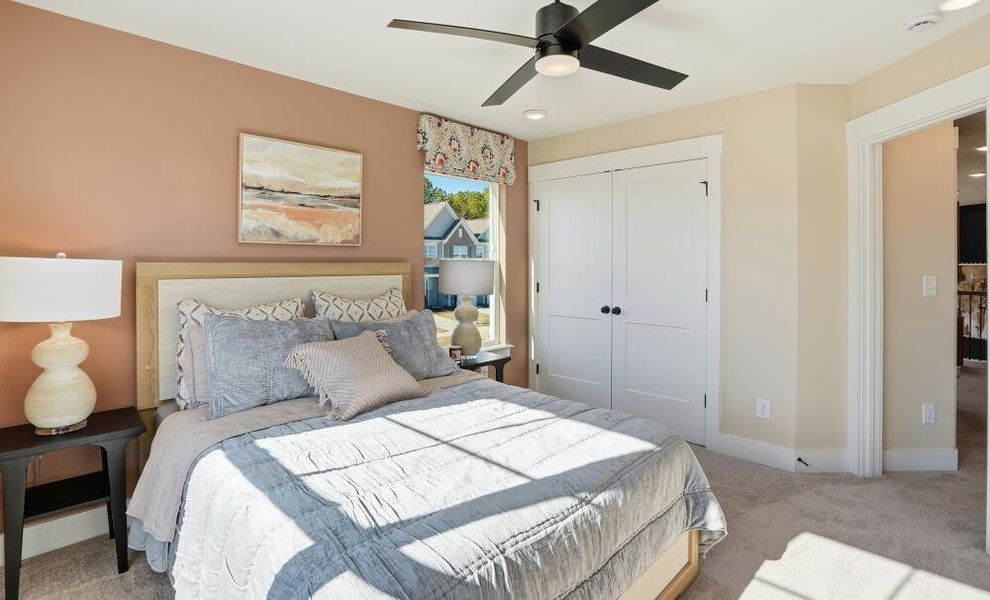 Furnished interior in a model home at Blythe Mill Townhomes in Waxhaw (Image 34). Furnished interior in a model home at Blythe Mill Townhomes in Waxhaw (Image 34).