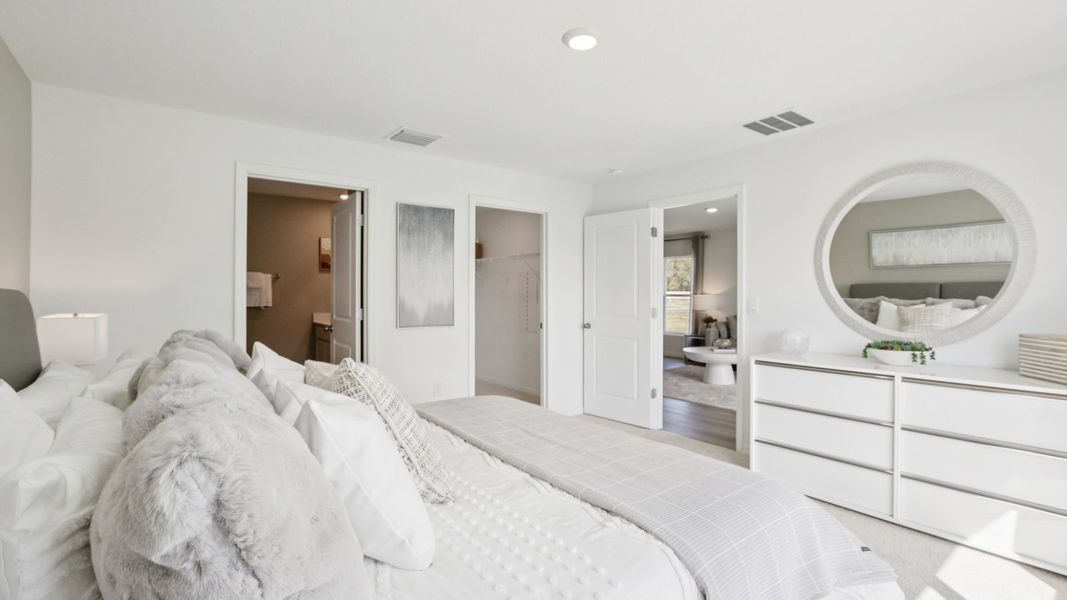 Furnished interior in a model home at Northwater at Two Rivers in Zephyrhills (Image 40). Furnished interior in a model home at Northwater at Two Rivers in Zephyrhills (Image 40).