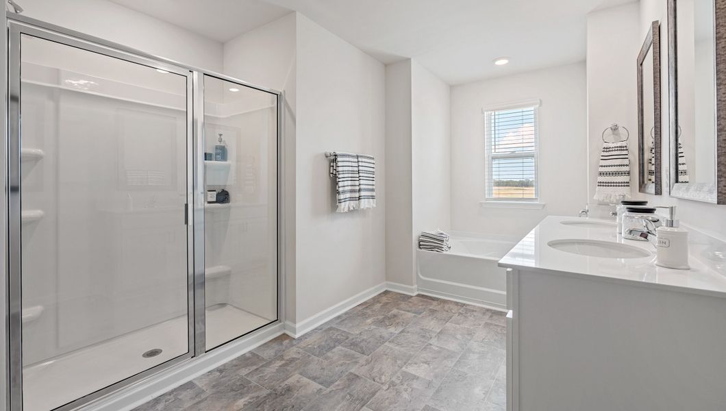 Furnished interior in a model home at Durbin Meadows in Fountain Inn (Image 32). Furnished interior in a model home at Durbin Meadows in Fountain Inn (Image 32).