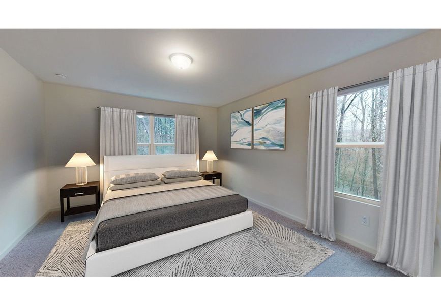 Furnished interior in a model home at Bridgeton Court in Dickson (Image 5).