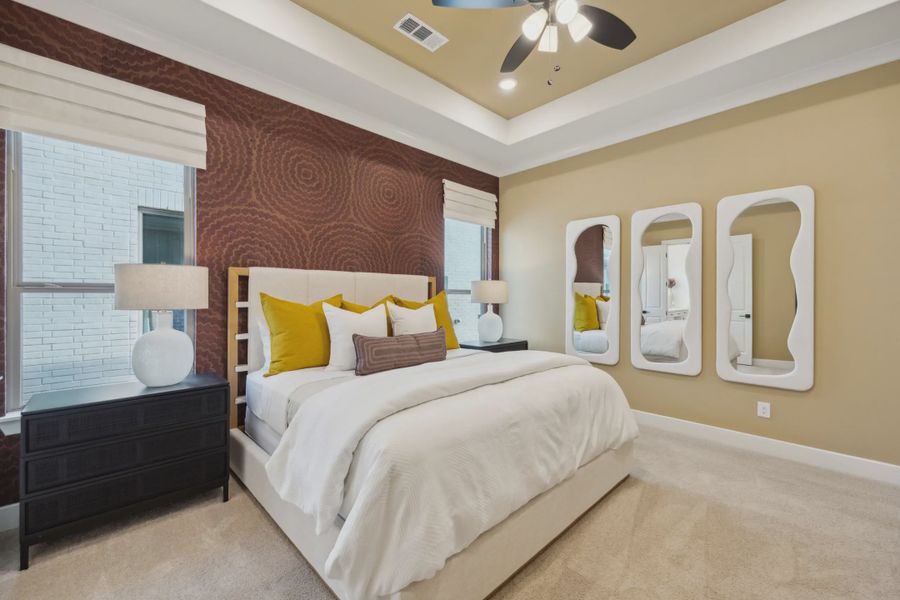 Furnished interior in a model home at Talia in Mesquite (Image 8).