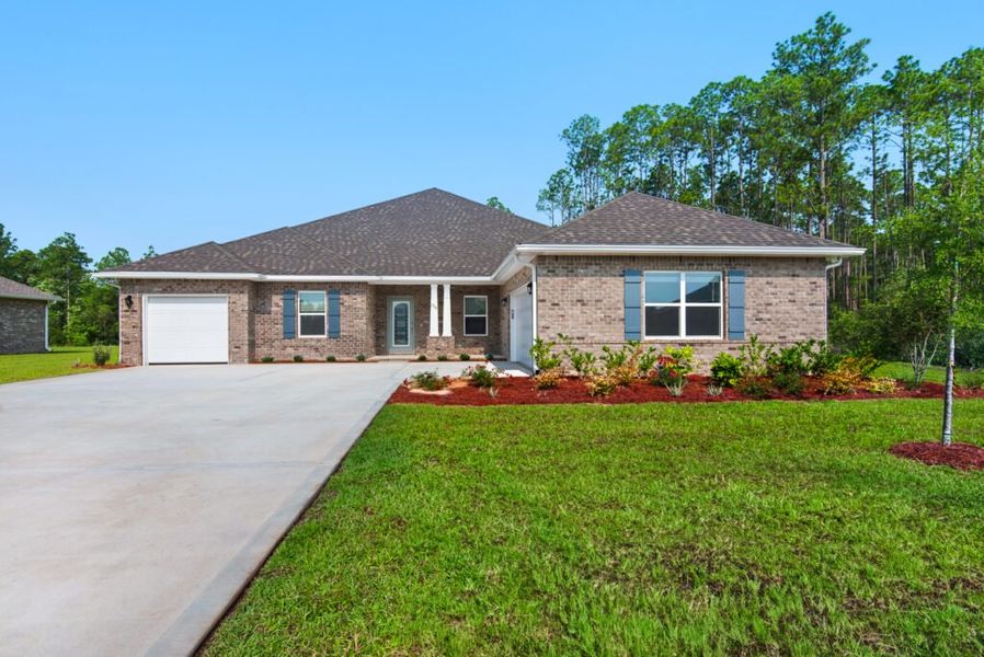 Front exterior of a home in the Windswept Estates community, located in Freeport, FL (Image 19). Front exterior of a home in the Windswept Estates community, located in Freeport, FL (Image 19).