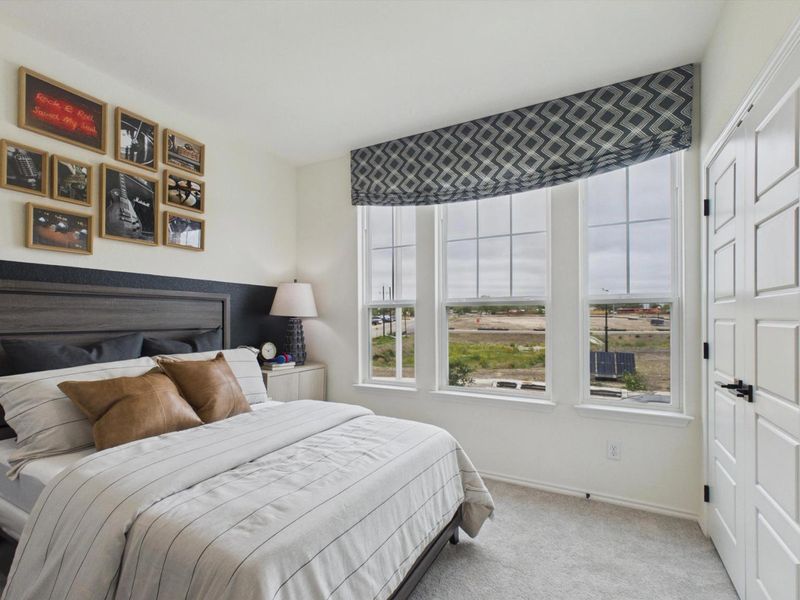 Furnished interior in a model home at Rayburn Valley in San Antonio (Image 18). Furnished interior in a model home at Rayburn Valley in San Antonio (Image 18).