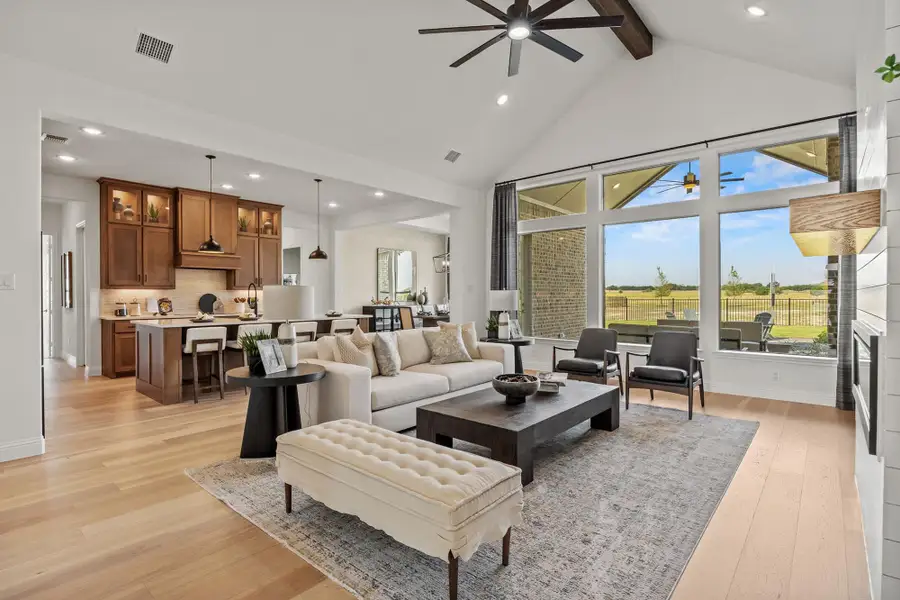 Furnished interior in a model home at Paloma Ranch in Justin (Image 21). Furnished interior in a model home at Paloma Ranch in Justin (Image 21).