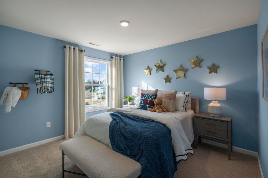 Furnished interior in a model home at Hoke Loop Ridge in Fayetteville (Image 35). Furnished interior in a model home at Hoke Loop Ridge in Fayetteville (Image 35).