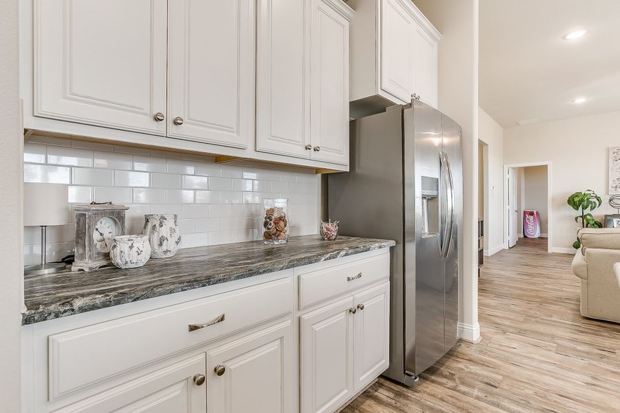 Furnished interior in a model home at Berkshire Estates in Mesquite (Image 23). Furnished interior in a model home at Berkshire Estates in Mesquite (Image 23).