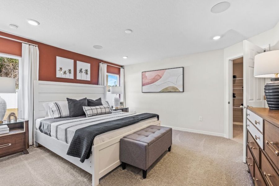 Furnished interior in a model home at Palm Coast in Palm Coast (Image 44).