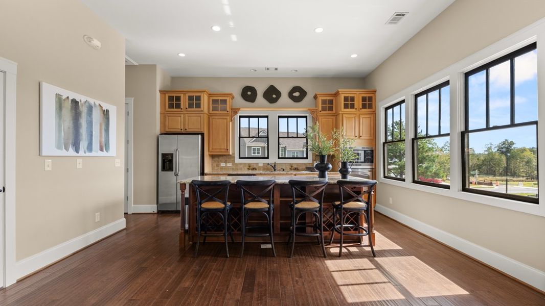 Furnished interior in a model home at Mountain Park in Dahlonega (Image 46).