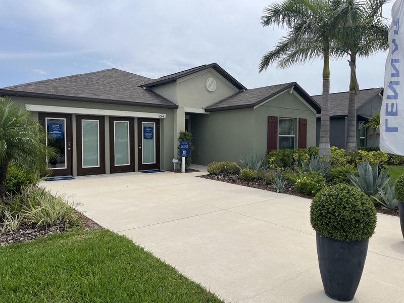 A beautiful modern home with lush landscaping and sleek design in South Creek: The Executives by Lennar (Riverview, FL). A beautiful modern home with lush landscaping and sleek design in South Creek: The Executives by Lennar (Riverview, FL).