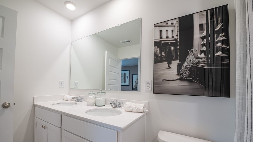 Furnished interior in a model home at Sherwood Manor in College Park (Image 20).