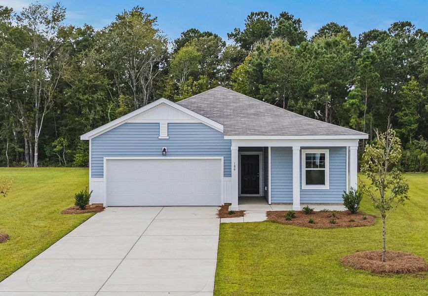 Front exterior of a home in the Spring Grove community, located in Aynor, SC (Image 3).
