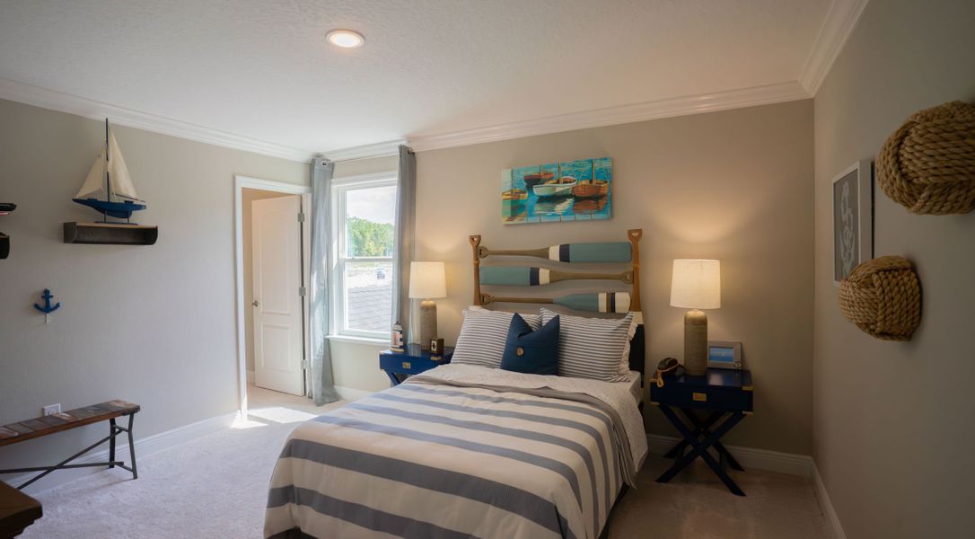 Furnished interior in a model home at Brookshire Green in Kingsland (Image 15). Furnished interior in a model home at Brookshire Green in Kingsland (Image 15).