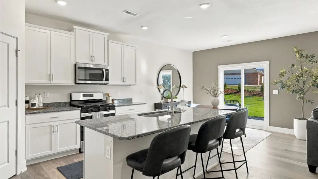 Furnished interior in a model home at Irwin Oaks in Corryton (Image 6). Furnished interior in a model home at Irwin Oaks in Corryton (Image 6).