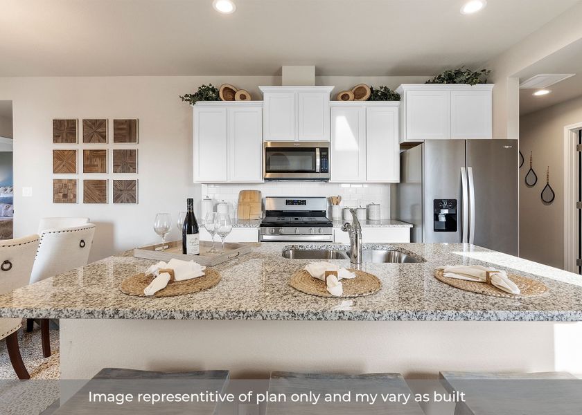 Furnished interior in a model home at Ranch View in Corpus Christi (Image 6).