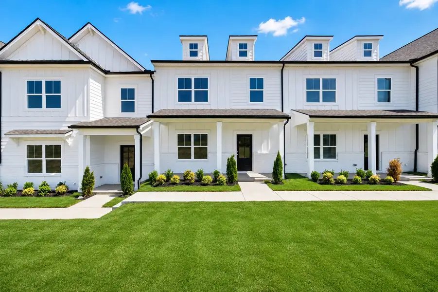 Front exterior of a home in the Wilson Meadows community, located in Clarksville, TN (Image 2).