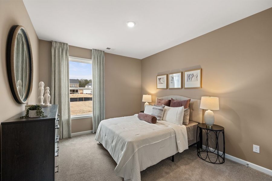 Furnished interior in a model home at Westland in Bogart (Image 22).