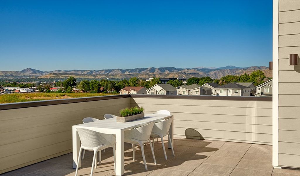 Exterior details of a home in Cityscape at Parkdale, Erie (Image 6). Exterior details of a home in Cityscape at Parkdale, Erie (Image 6).