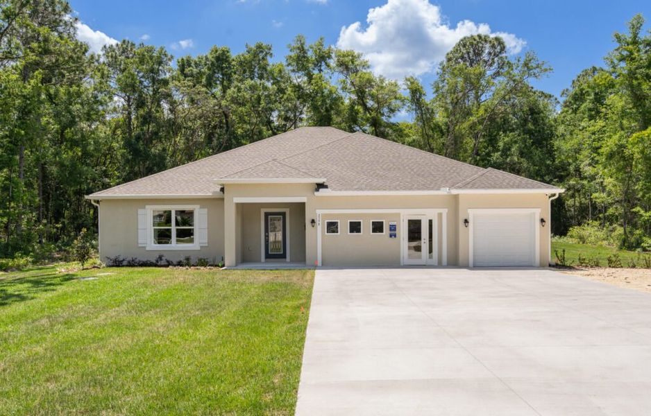 Front exterior of a home in the Pine Ridge community, located in Beverly Hills, FL (Image 4). Front exterior of a home in the Pine Ridge community, located in Beverly Hills, FL (Image 4).