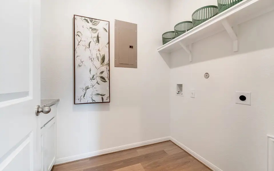 Furnished interior in a model home at Garden Grove in San Antonio (Image 23). Furnished interior in a model home at Garden Grove in San Antonio (Image 23).