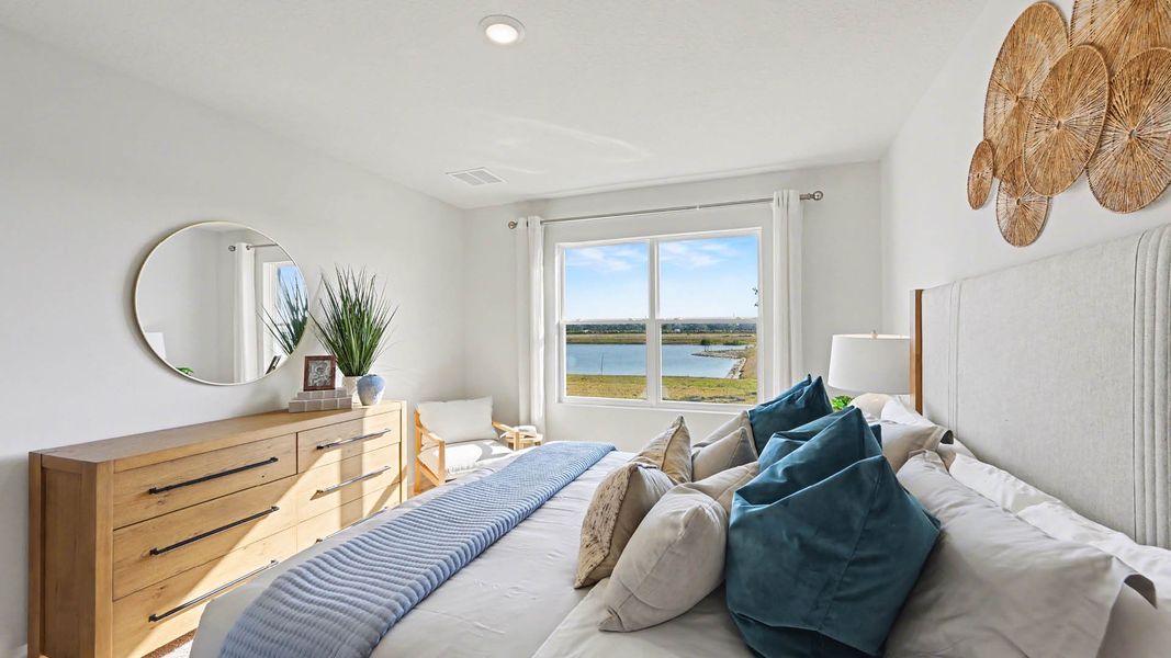 Furnished interior in a model home at Venetian Grove in Vero Beach (Image 18). Furnished interior in a model home at Venetian Grove in Vero Beach (Image 18).