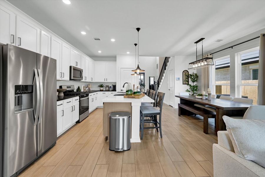 Furnished interior in a model home at La Segarra 40' in Brookshire (Image 23). Furnished interior in a model home at La Segarra 40' in Brookshire (Image 23).