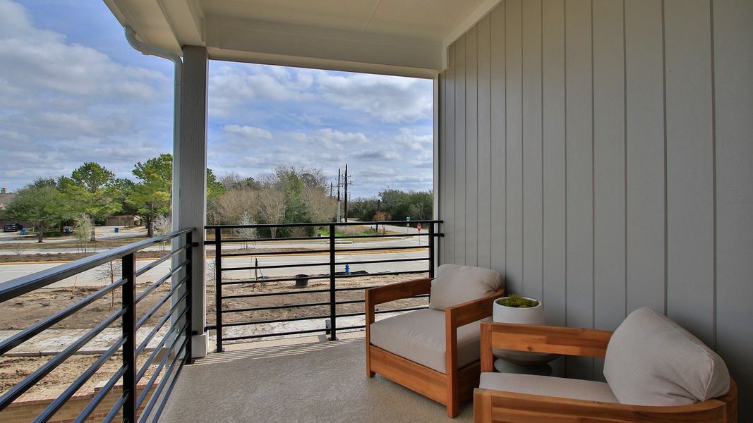 Exterior details of a home in Bridgeland Central, Cypress (Image 17).