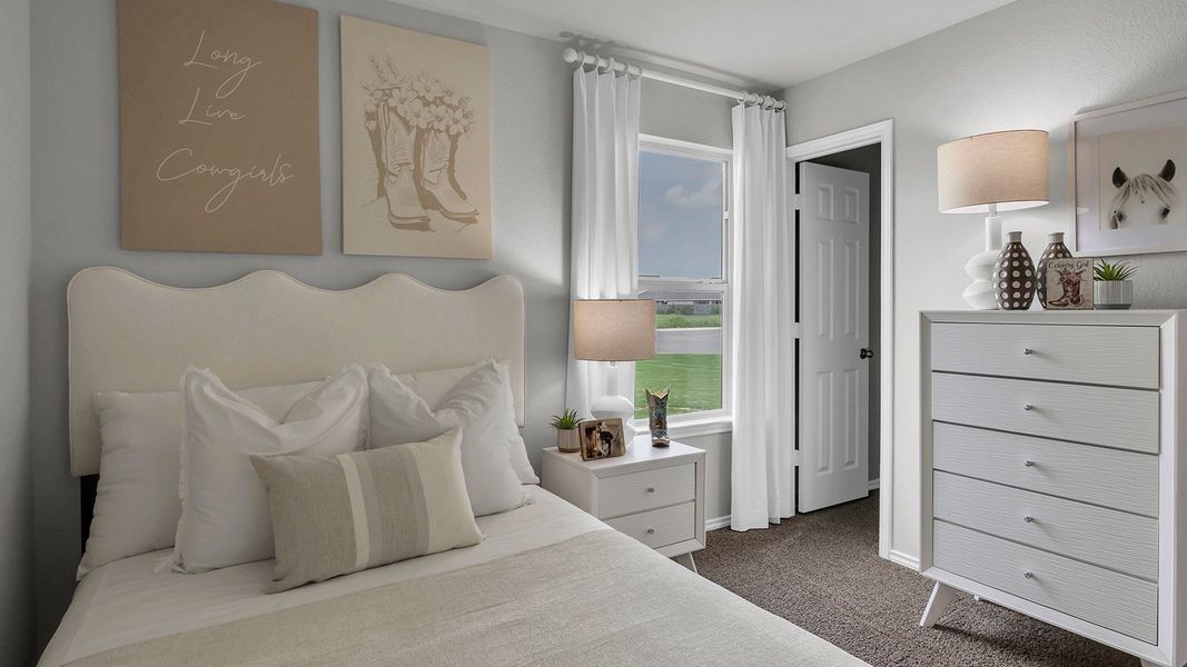 Furnished interior in a model home at West Canyon Trails in Belton (Image 13). Furnished interior in a model home at West Canyon Trails in Belton (Image 13).